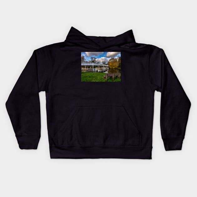 Whitchurch Toll Bridge Kids Hoodie by IanWL